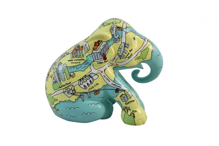 Limited Edition Replica Elephant - One Degree North (10cm)